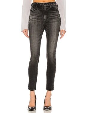MOUSSY VINTAGE 025EAC12-2200 Gray Charcoal Slim Skinny Jeans Made in Japan